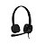Fone de Ouvido Headset com Microfone com Plug P3 Preto H151 Logitech - 981-000587 - Imagem 1