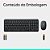 TECLADO E MOUSE SEM FIO BLUETOOTH LOGITECH MK250, PILHAS INCLUSAS E LAYOUT ABNT2, CINZA - Imagem 2