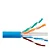 Cabo de Rede Furukawa Soho Plus CAT6 305 Metros CMX 24AWG 4 Pares 8 Fios 100% Cobre Anti-chamas - Azul - Imagem 4