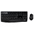 TECLADO E MOUSE SEM FIO LOGITECH MK345, TECLADO COM APOIO, USB, PILHAS INCLUSAS, ABNT2 , PRETO - Imagem 1