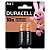 Pilha Alcalina AA Duracell - MN1500B2/6413 - Blister com 2 Pilhas - Imagem 1