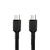 Cabo Para Celular Carregamento Usb Tipo-C P/ Usb Tipo-C 2.0 - Preto - 1 Metro - Pucp-01 - Imagem 3