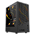 Gabinete Gamer Pcyes Ozara Black Vulcan - Gozrbv - Imagem 1