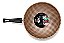 Panela Wok Antiaderente 28 Cm 4,3 L Mta Flora Chocolate - Imagem 5