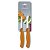 Conjunto De Cozinha 2 Facas Swiss Classic 8cm Lâmina Lisa Laranja Victorinox - Imagem 2