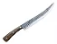 Faca De Churrasco Istambul Inox 2mm Cabo Classico 10 Grife SG - Imagem 1