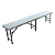 Banco Para Picnic Robust Bench Branco Nautika - Imagem 3