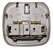 Luz Teto Cortesia Citroen C4 Pallas 2009 2010 2011 2012 - Imagem 3