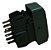 Pisca Botão Alerta Renault Clio 1996 1997 1998 1999 Preto - Imagem 3