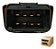 Botão Pisca Alerta Saveiro Voyage Gol G5 2008 09 10 11 12 13 Preto - Imagem 3