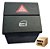 Botão Pisca Alerta Gm Vectra Meriva 2004-2011 93332974 Trava Preto - Imagem 4