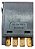 Interruptor Chave Pisca Alerta Vw Santana/ Quantum 98 A 2006 Preto - Imagem 3
