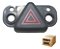Botão Interruptor Gm Pisca Alerta Spin Cobalt Sonic Cruze Preto - Imagem 3