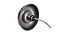 Refletor mini LED Inox 9W Azul Rosca ½ - Imagem 2