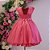 Vestido Infantil Juvenil Coral 6 ao 16 - Imagem 4