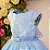 Vestido Princesa Azul 4 ao 12 - Imagem 2