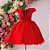Vestido Vermelho Detalhe Renda 4 ao 12 - Imagem 5