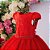 Vestido Vermelho Detalhe Renda 4 ao 12 - Imagem 2