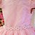 Vestido Rosa Detalhe Prata 4 ao 12 - Imagem 4