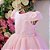 Vestido Rosa Detalhe Prata 4 ao 12 - Imagem 2