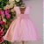 Vestido Rosa Cinto Laço 4 ao 12 - Imagem 4