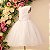 Vestido Branco Tule Cristal 4 ao 12 - Imagem 4