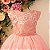 Vestido Infantil Juvenil Coral 4 ao 12 - Imagem 3