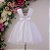 Vestido Infantil Juvenil Branco Bordado Cintura 4 ao 16 - Imagem 5