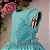 Vestido Infantil Juvenil Verde Tiffany 6 ao 16 - Imagem 2
