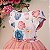 Vestido Detalhe Estampado Saia Rose 4 ao 12 - Imagem 2