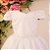 Vestido Infantil Juvenil Branco Luxo 4 ao 12 - Imagem 4