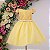 Vestido Infantil Amarelo Luxo 1 ao 3 - Imagem 1