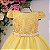 Vestido Infantil Amarelo Luxo 1 ao 3 - Imagem 5
