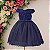 Vestido Infantil Luxo Marinho 1 ao 4 - Imagem 1