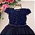 Vestido Infantil Luxo Marinho 1 ao 4 - Imagem 4