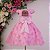 Vestido Infantil Rosa Borboleta Devorê 1 ao 4 - Imagem 5