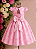 Vestido Infantil Rosa Borboleta Devorê 1 ao 4 - Imagem 2