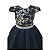 Vestido Inf Juvenil Det Renda Preto 4 ao 12 - Imagem 2