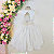 H1165 Vestido Infantil Festa Bege com Pérolas 4 ao 12 - Imagem 4
