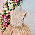 H1169 Vestido Infantil Festa Bege 4 ao 12 - Imagem 2