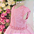 Vestido Infantil Rosa Luxo 4 ao 12 - H1136 - Imagem 2