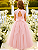 6370RS Vestido Daminha Longo Rosa 4 ao 16 - Imagem 2