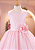 6365R Vestido Infantil Luxo Flor Rosa 4 ao 16 - Imagem 2