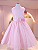 6365R Vestido Infantil Luxo Flor Rosa 4 ao 16 - Imagem 1