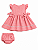 4297 Vestido Bebe Listrado 100% Algodão Ponto Palito P ao GG - Imagem 3