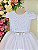 5369 Vestido Infantil Luxo Branco 1 ao 4 - Imagem 2