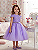5369 Vestido Infantil Luxo Lilás 1 ao 4 - Imagem 3