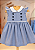 4296 Vestido Bebe Náutico Algodão P ao GG - Imagem 2
