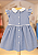 4296 Vestido Bebe Náutico Algodão P ao GG - Imagem 4