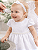 4292 Vestido Bebe Branco babado P ao GG - Imagem 1